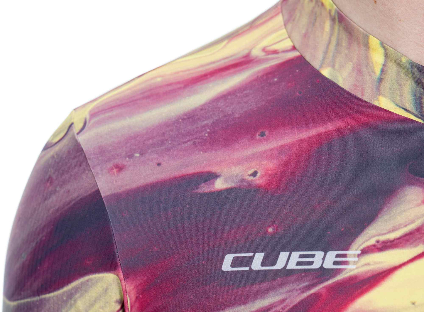 Patrón de jersey CUBE Blackline Art para manga corta