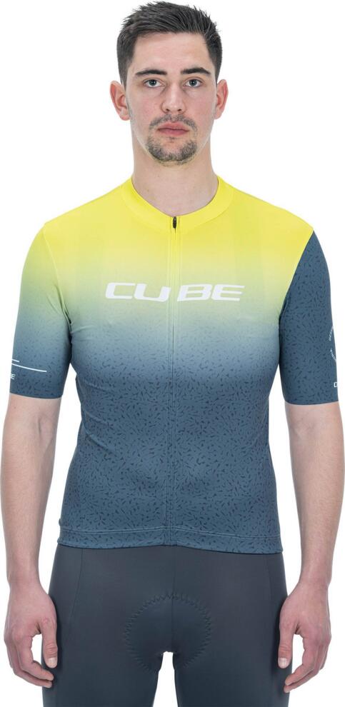 CUBE Blackline Jersey Race S/S Gelb/Grau