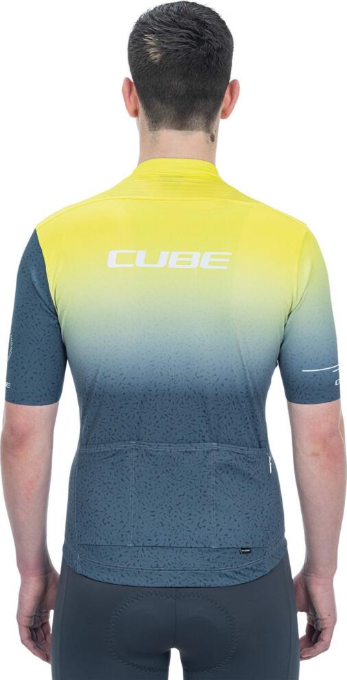 CUBE Blackline Jersey Race S/S Gelb/Grau
