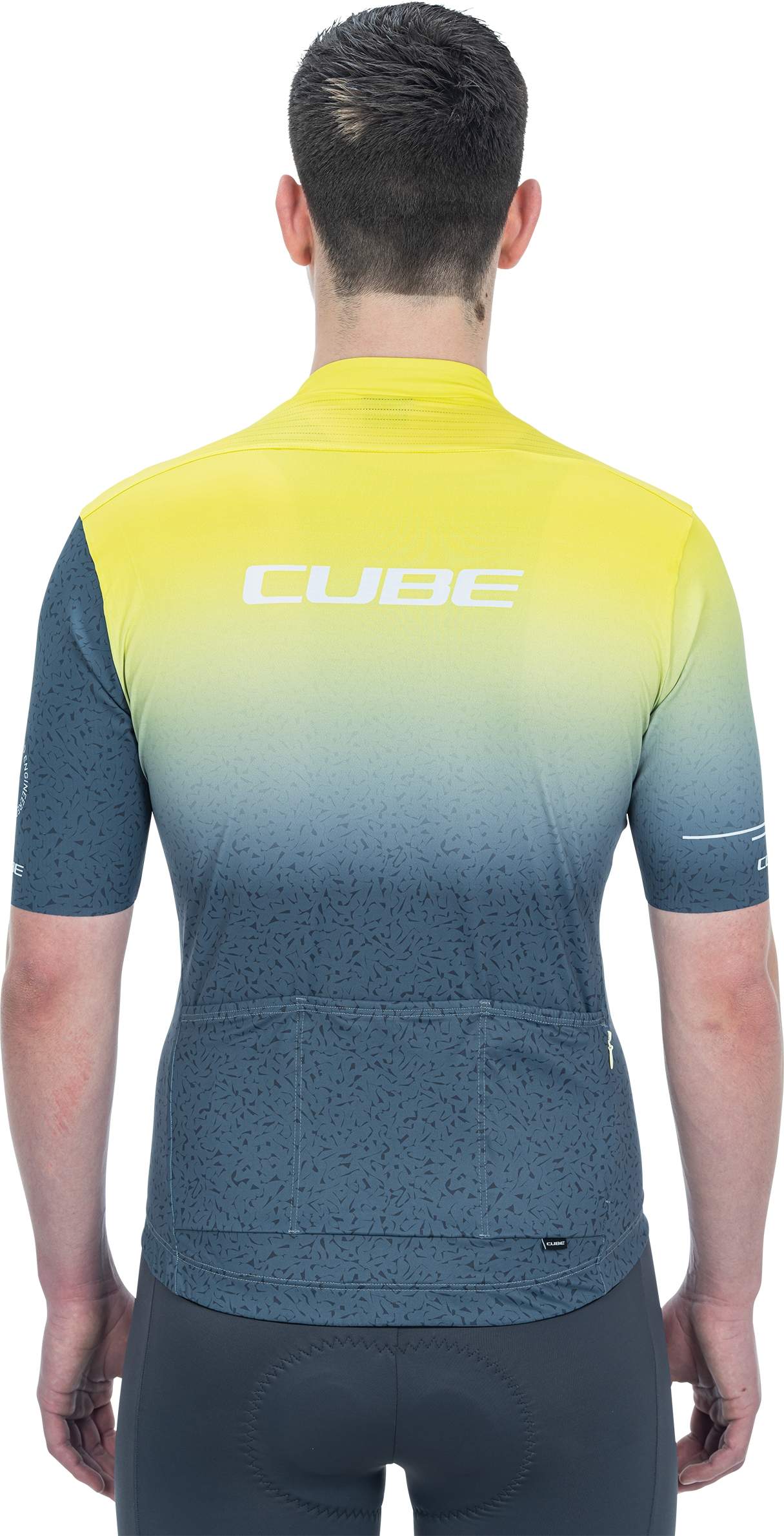 CUBE Blackline Jersey Race S/S Gelb/Grau
