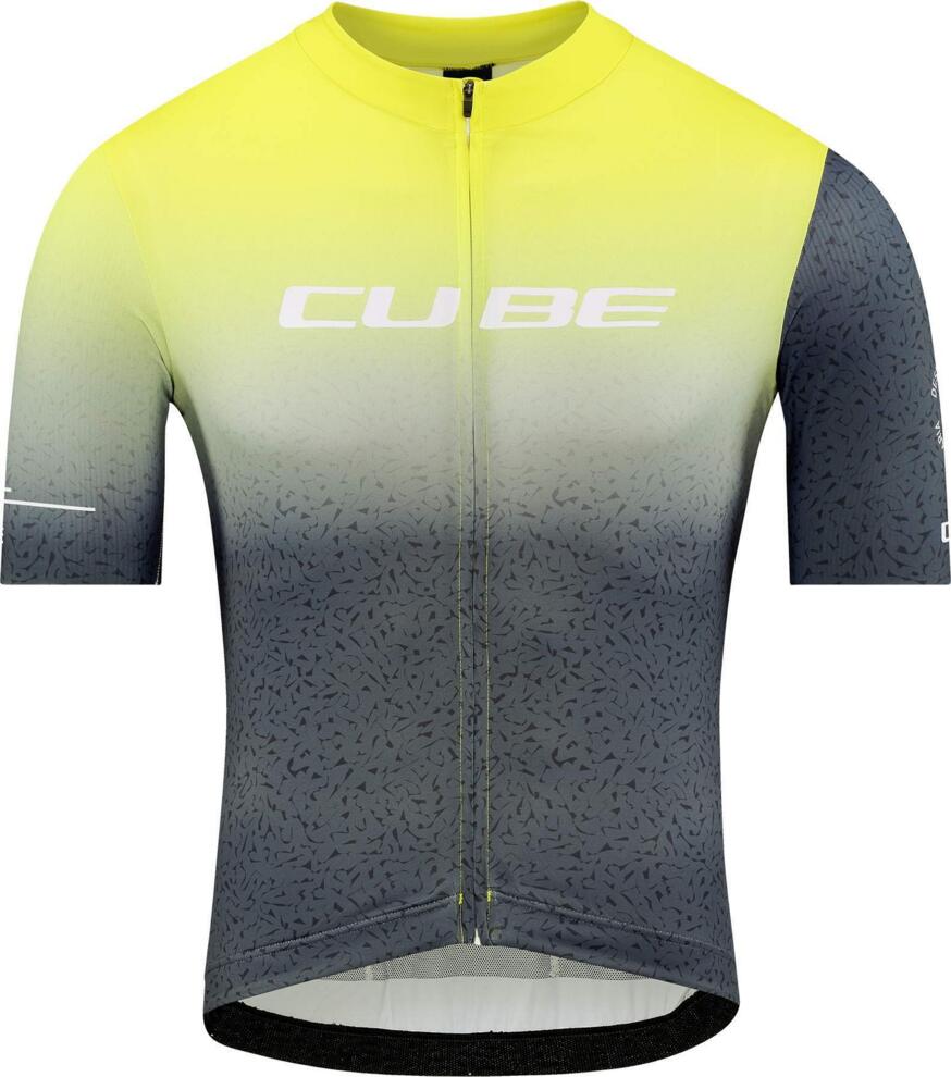 CUBE Blackline Jersey Race S/S Gelb/Grau