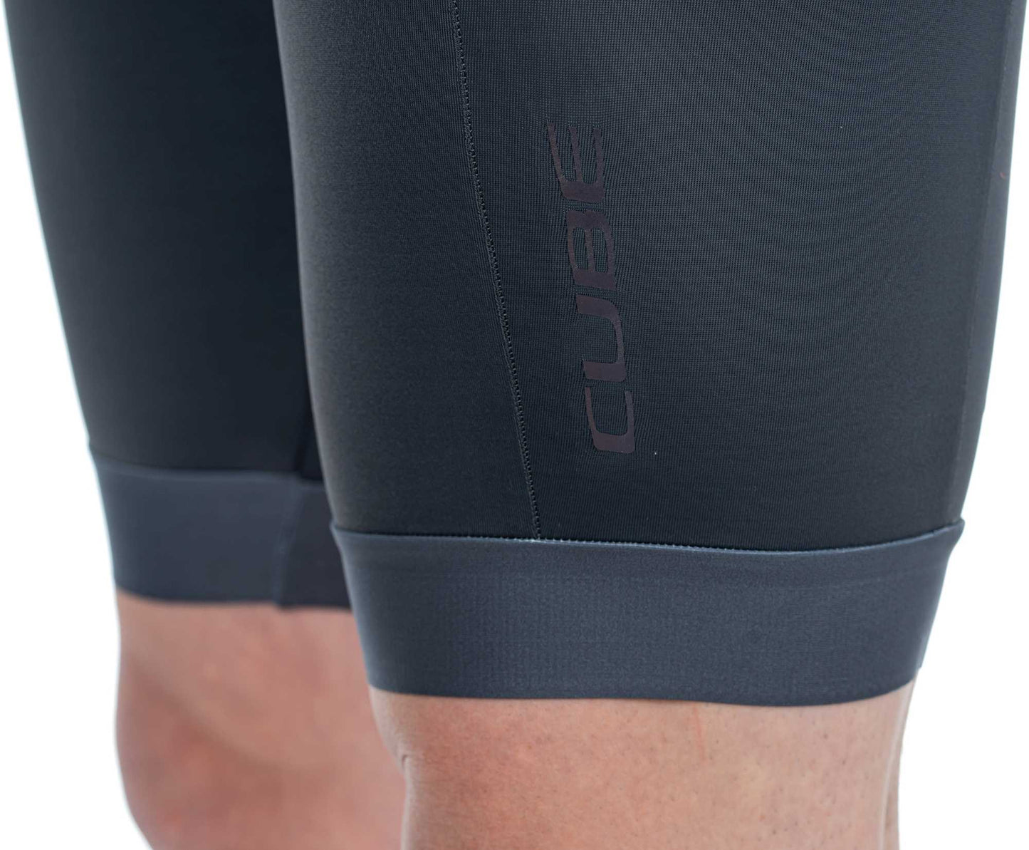 CUBE Blackline Bib Shorts Grey