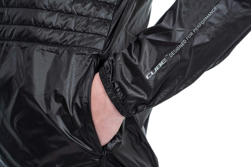 CUBE Blackline Light Iso Jacke Schwarz