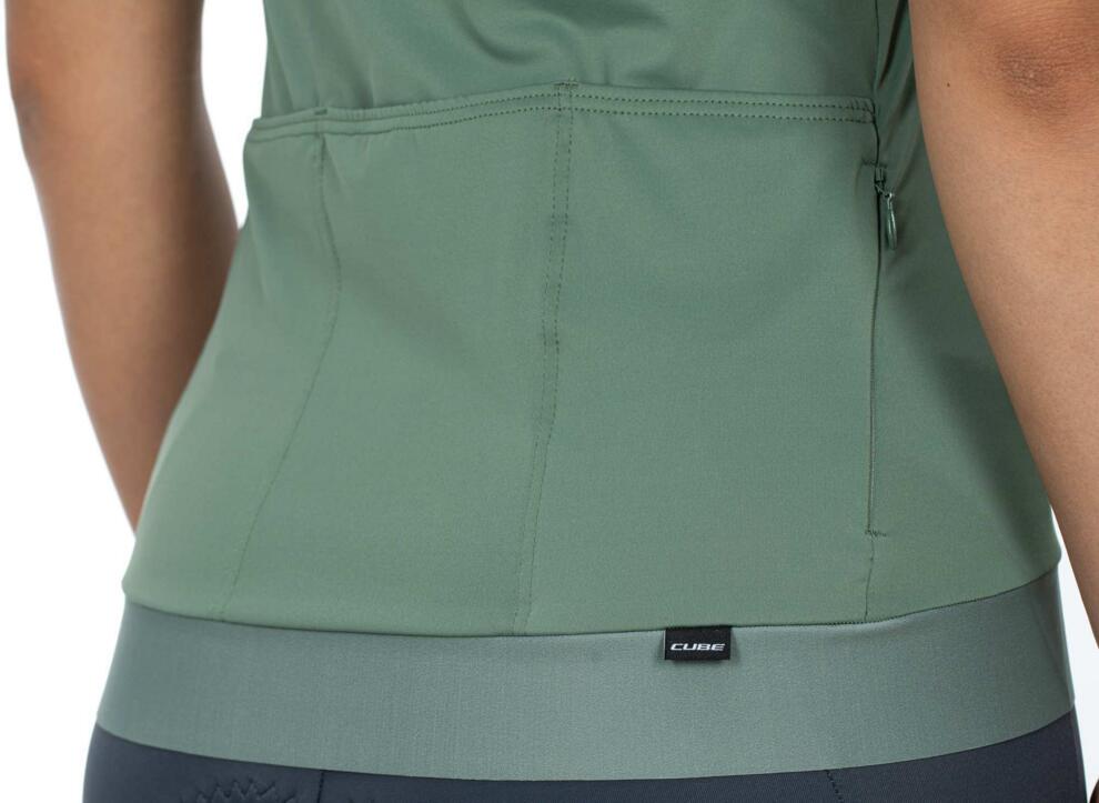 CUBE Blackline Ws Jersey Fade S/S Grün/Violett