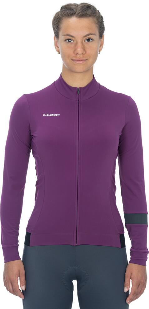 CUBE Blackline Ws Trikot L/S Violett