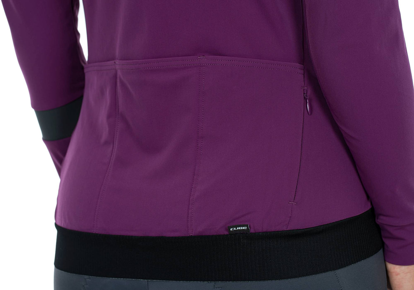 CUBE Blackline Ws Trikot L/S Violett