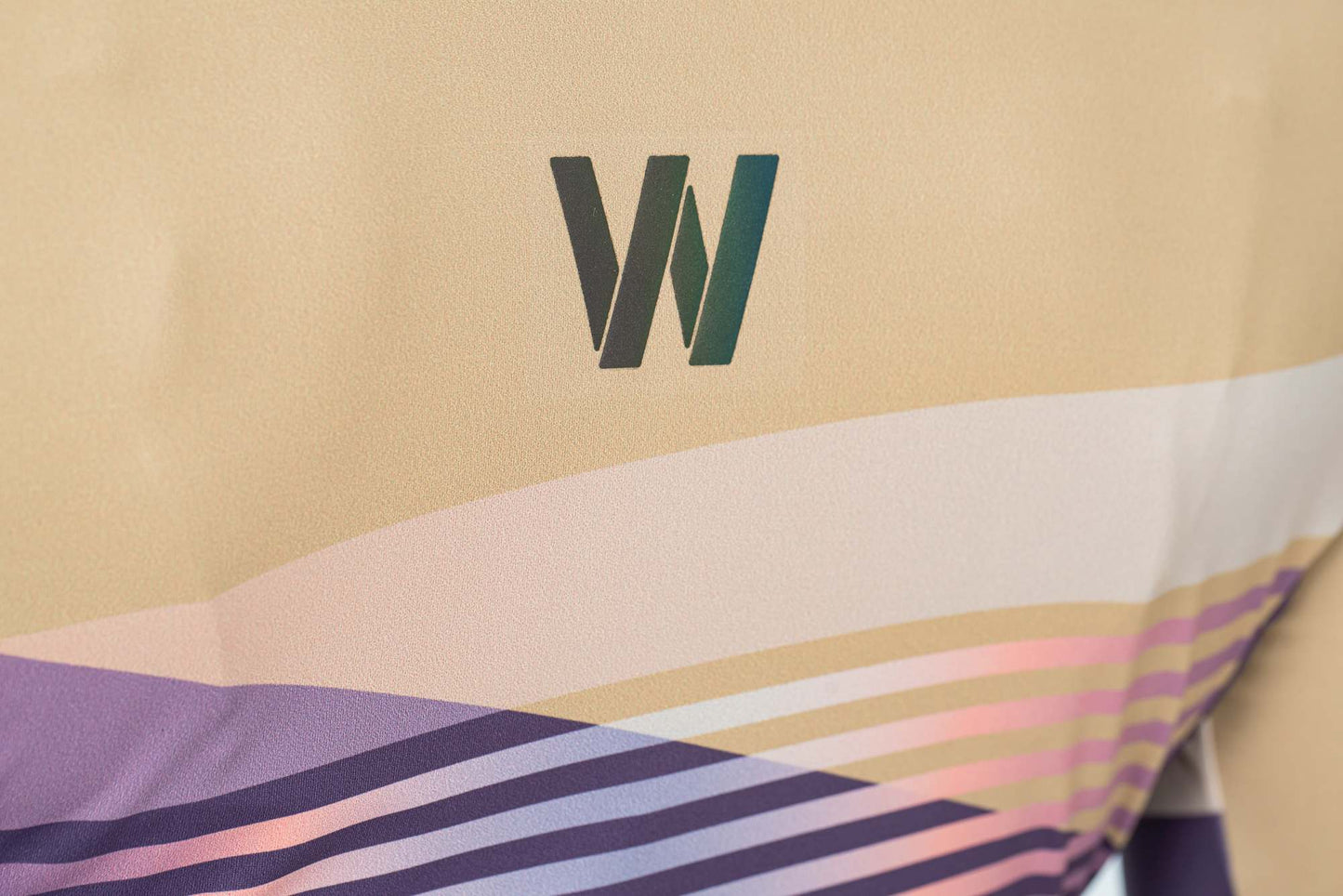 CUBE Teamline Ws Jersey S/S Violett/Sand