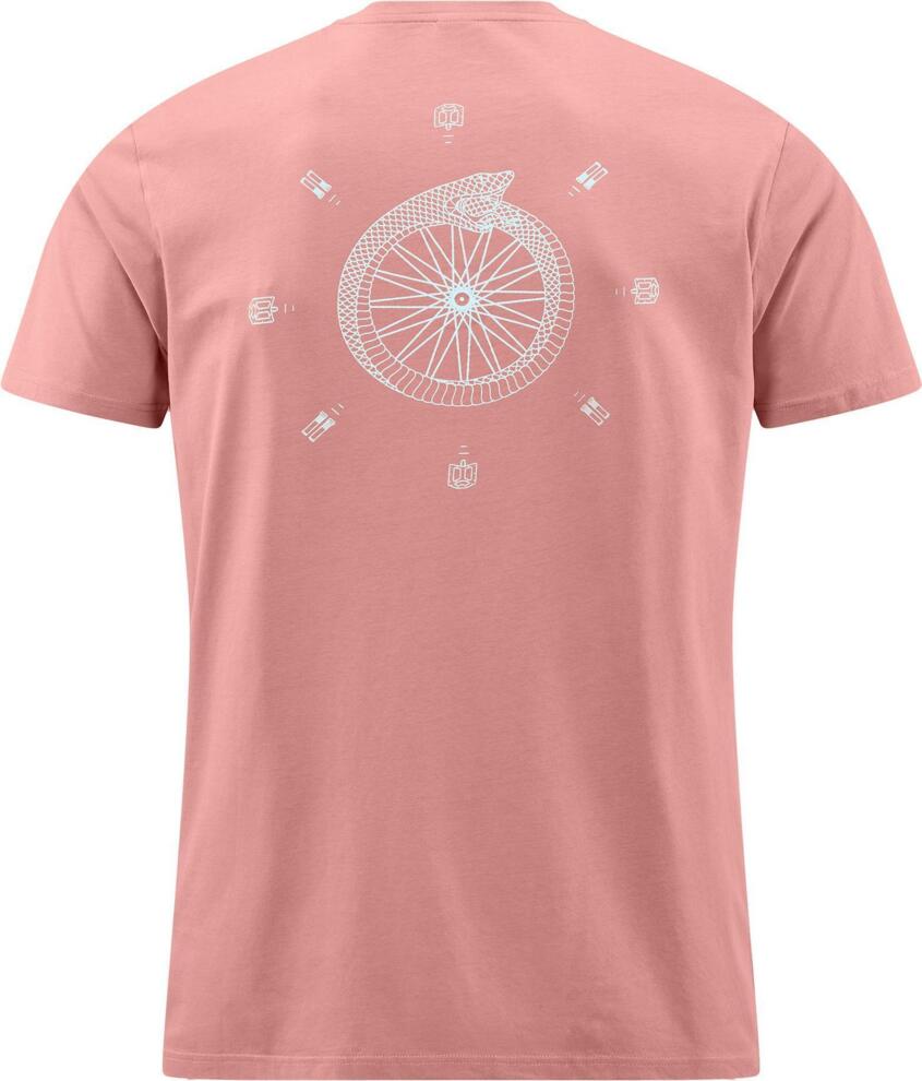 CUBE Organic T-Shirt Snake Gty Fit Hellrot