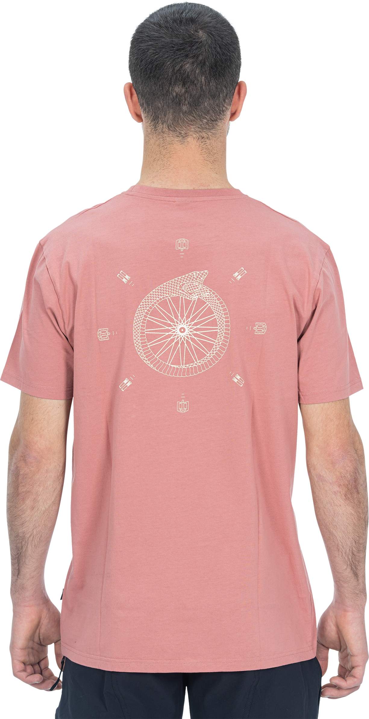 CUBE Organic T-Shirt Snake Gty Fit Hellrot