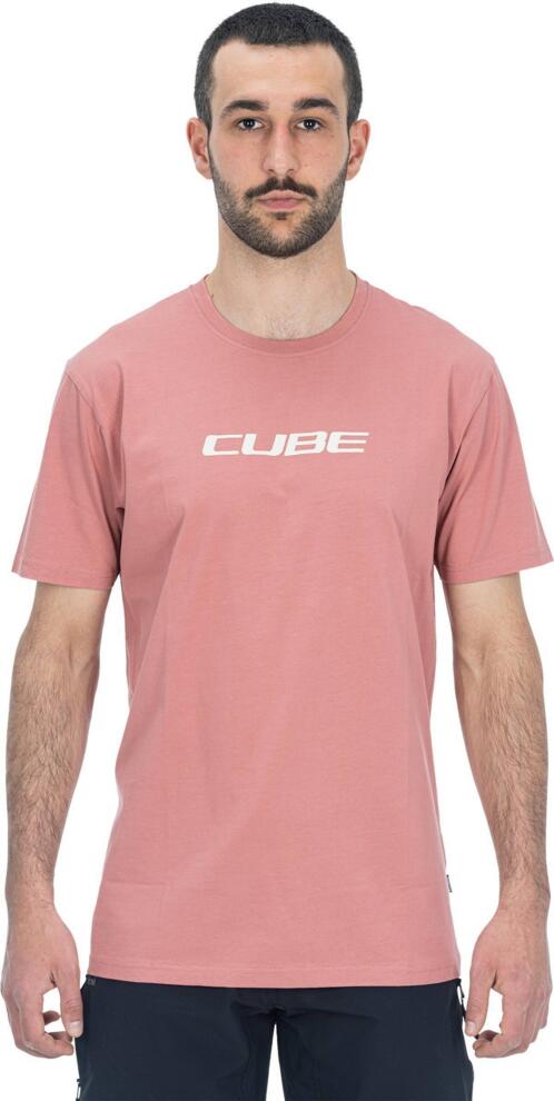 CUBE Organic T-Shirt Snake Gty Fit Hellrot