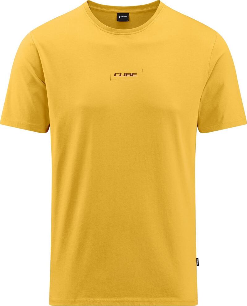 CUBE Bio T-Shirt Hot Dog Gty Fit Gelb