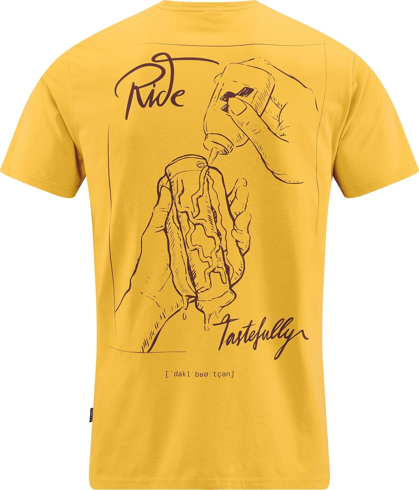 CUBE Bio T-Shirt Hot Dog Gty Fit Gelb