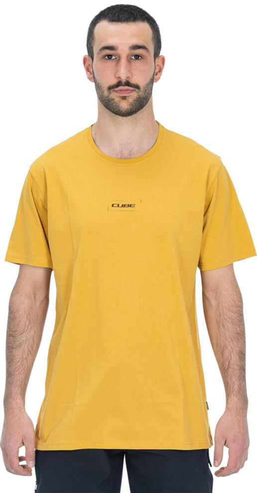 CUBE Bio T-Shirt Hot Dog Gty Fit Gelb