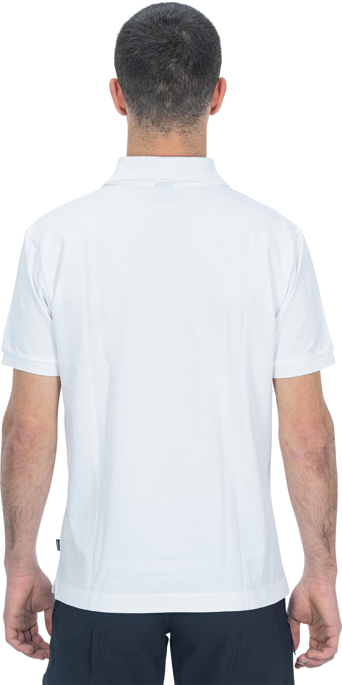 CUBE Bio Poloshirt Weiß