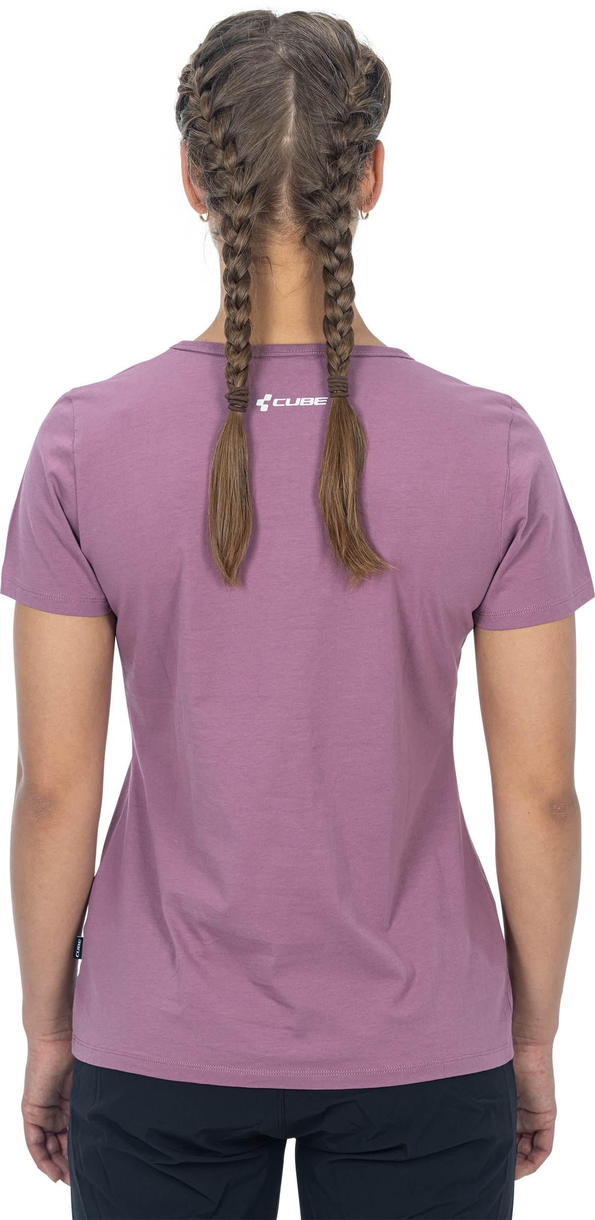 CUBE Organic Ws T-Shirt Fichtelmountains Berry