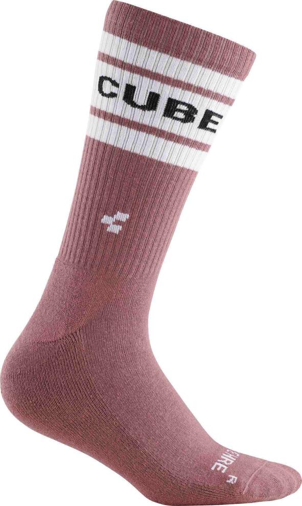 CUBE Socken After Race High Cut Hellrot