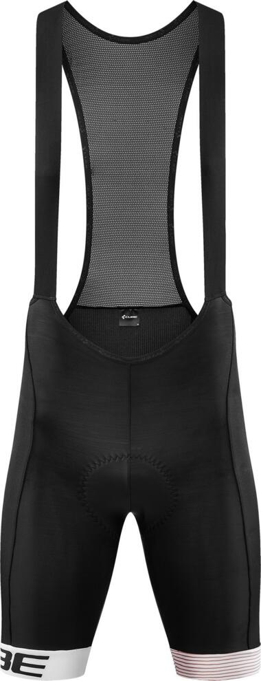 Culotte con tirantes CUBE Teamline negro/blanco