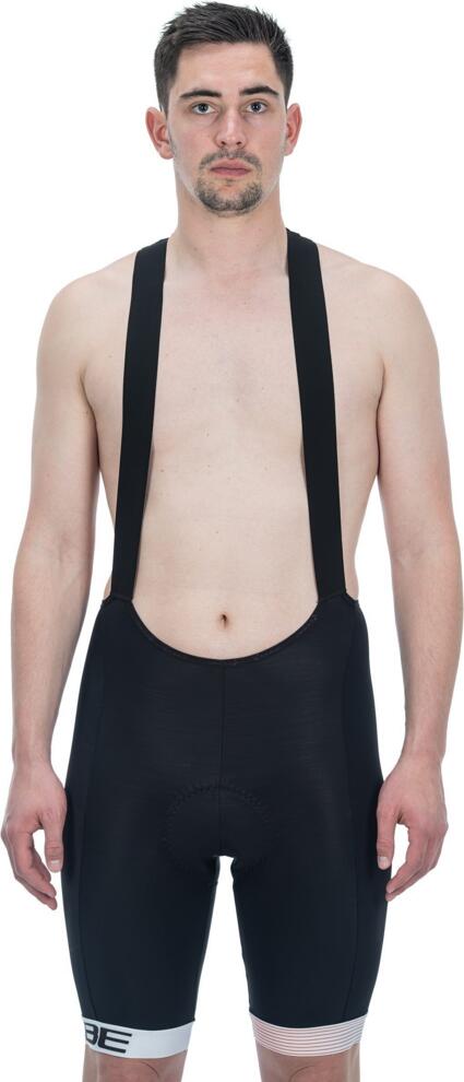 Culotte con tirantes CUBE Teamline negro/blanco