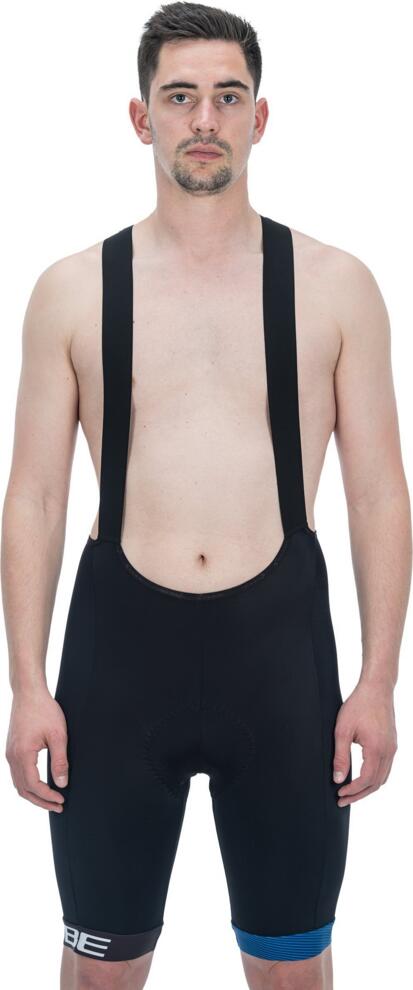 Culotte con tirantes CUBE Teamline negro/azul