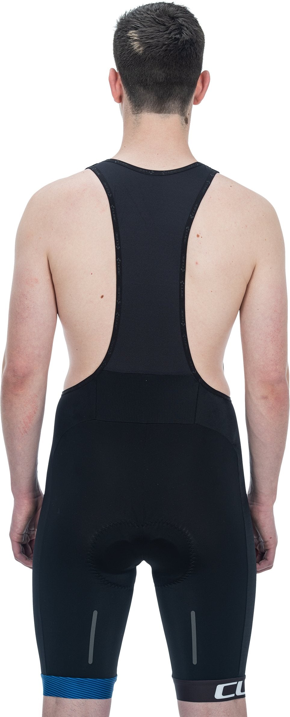 Culotte con tirantes CUBE Teamline negro/azul