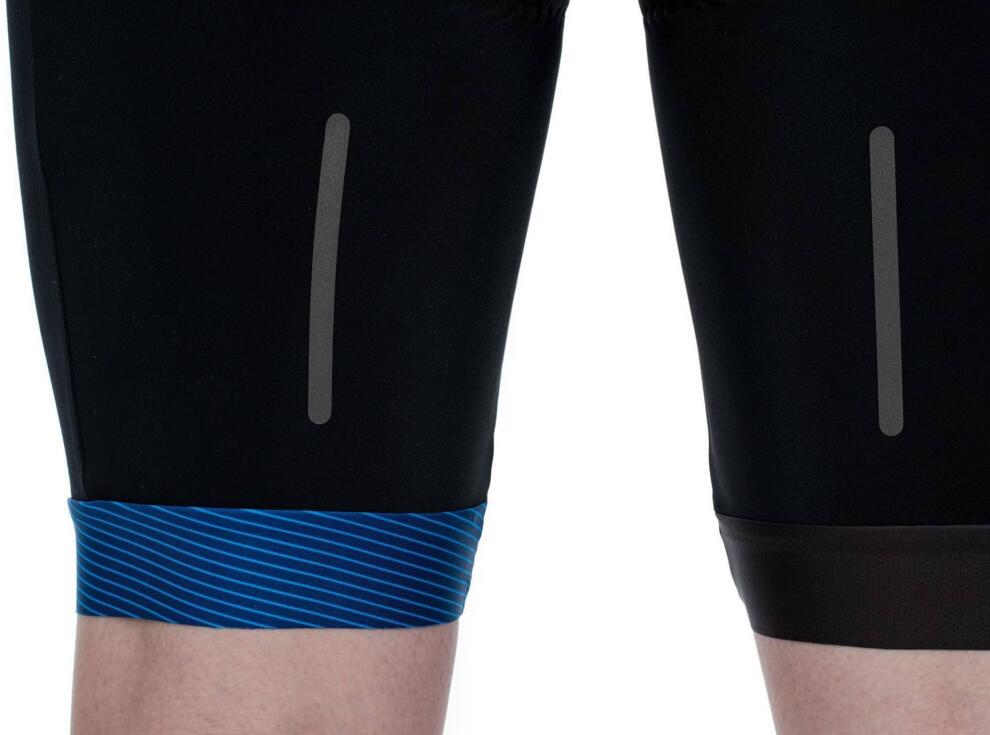 Culotte con tirantes CUBE Teamline negro/azul