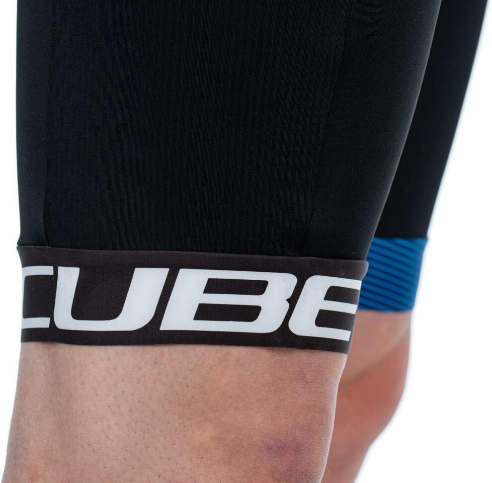 Culotte con tirantes CUBE Teamline negro/azul