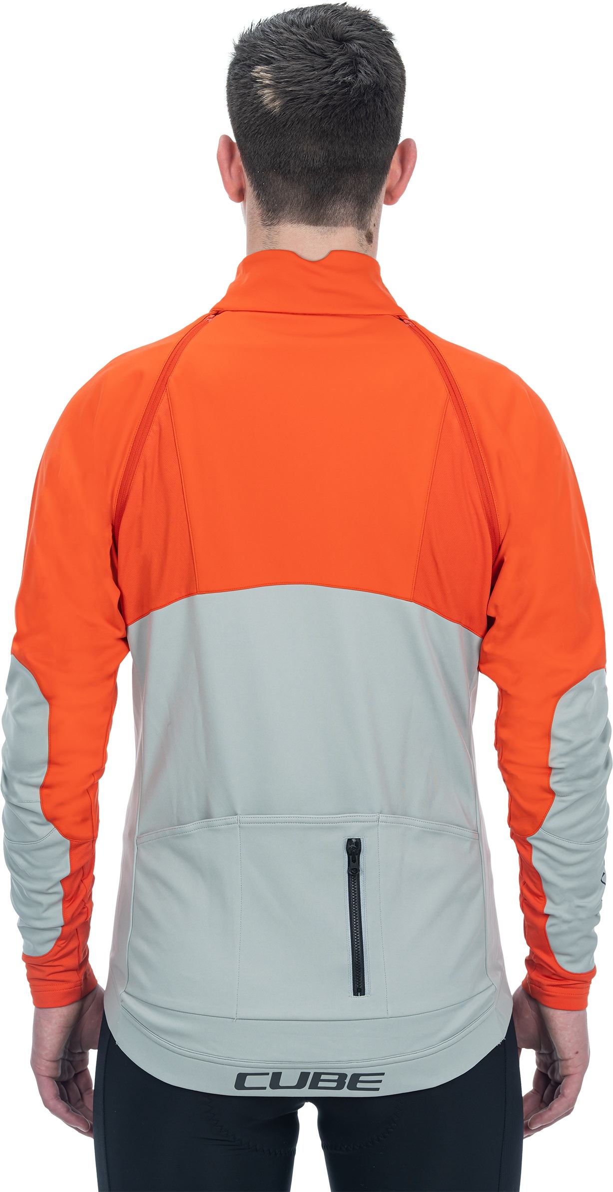 Chaqueta multifuncional CUBE Teamline roja/gris