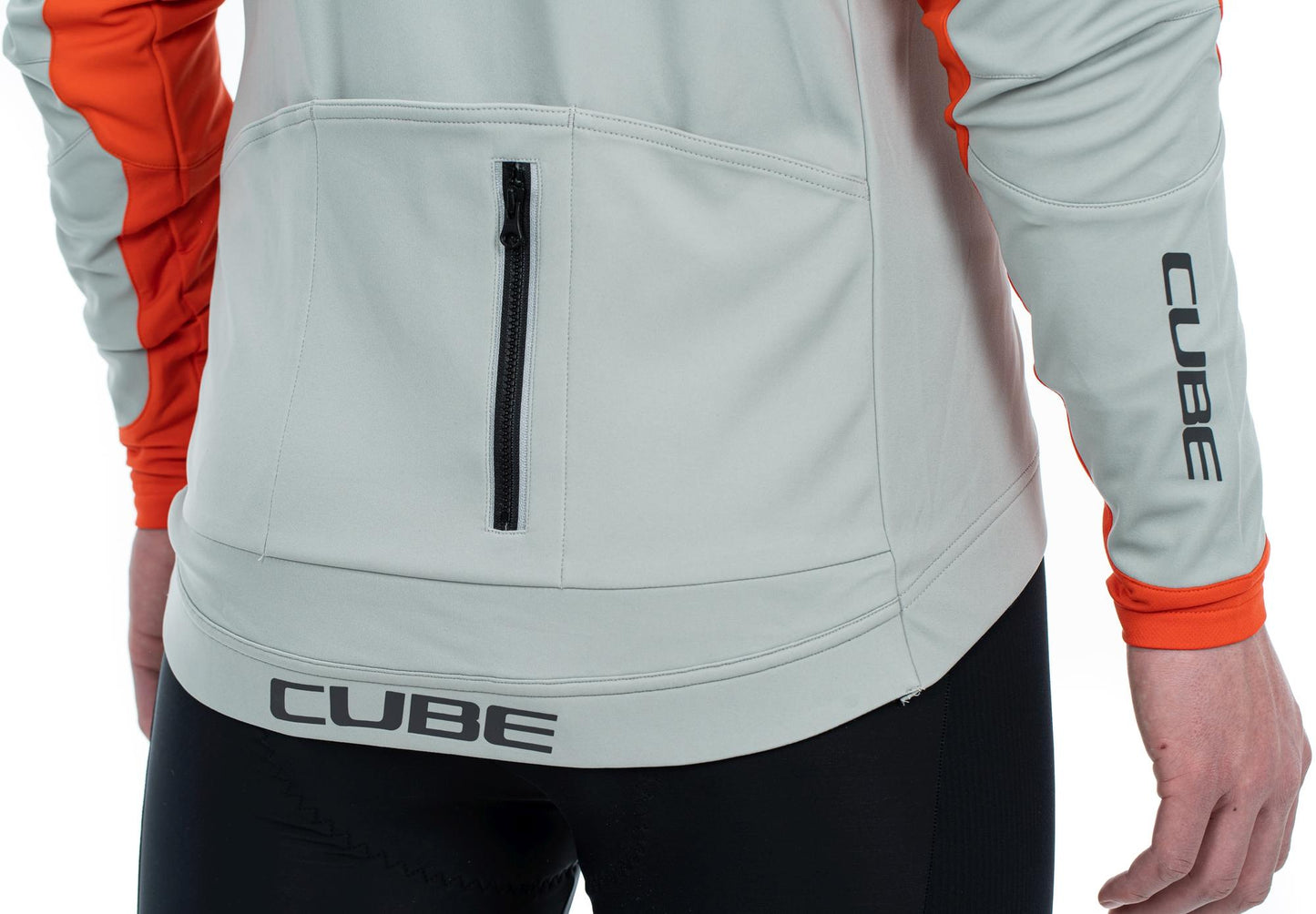 Chaqueta multifuncional CUBE Teamline roja/gris