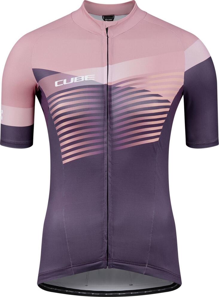 CUBE Teamline Ws Jersey M/C Violeta/Rosa