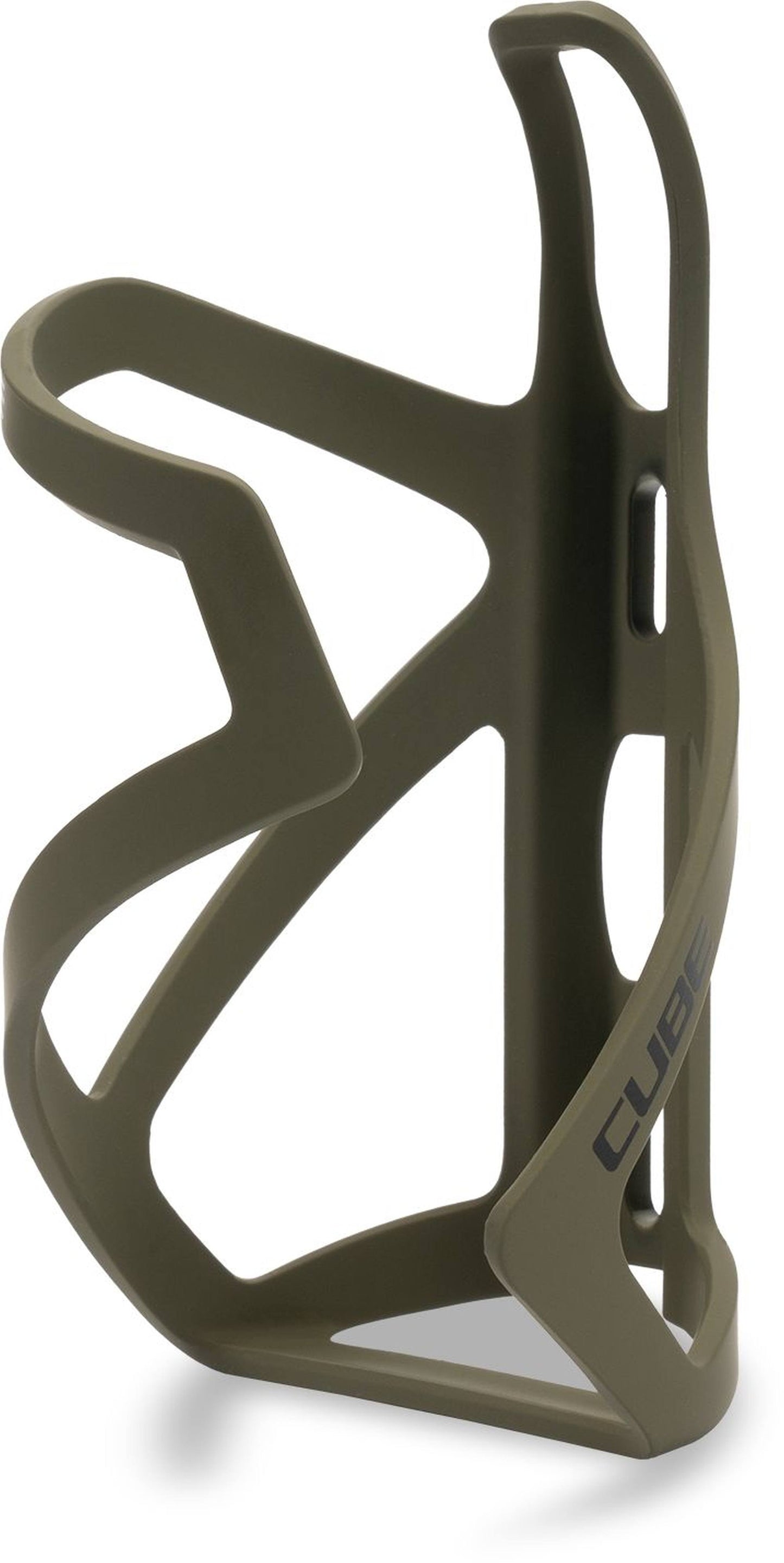 CUBE BOTTLE CAGE HPP SIDECAGE MATT DUSTYOLIVE/GLOSSY BLACK