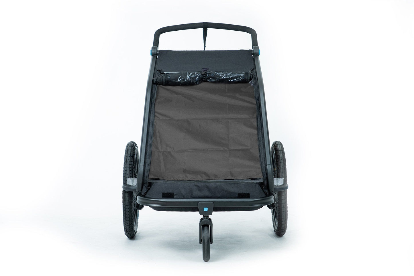 CUBE Kids Trailer Double Cmpt Black