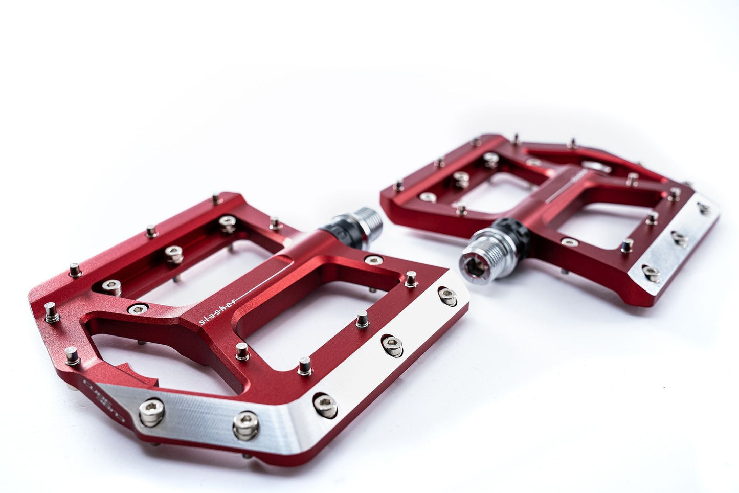 Pedales CUBE Slasher Rojo