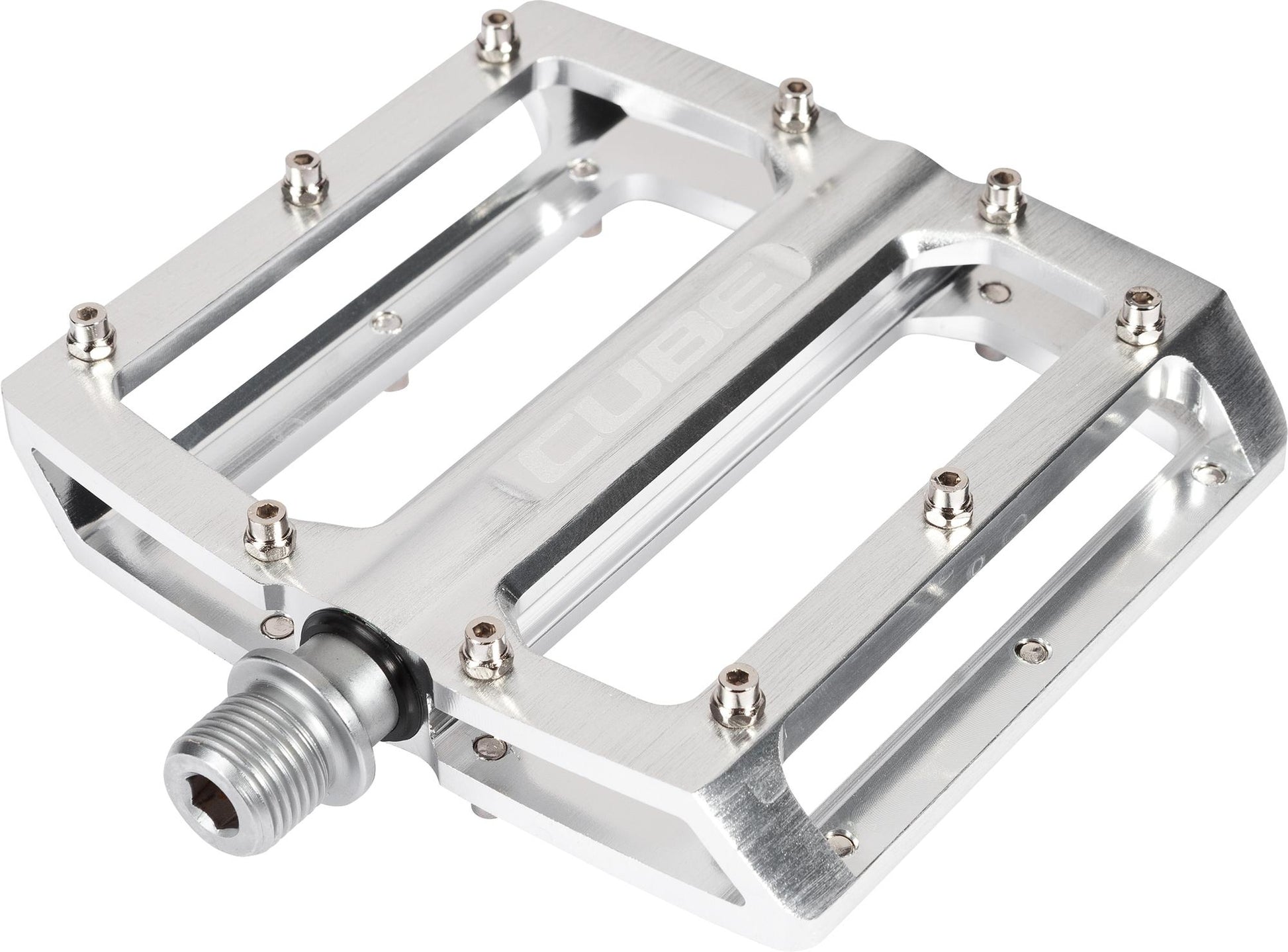 cube pedal all mountain CUBE Pedals All Mountain Silver Brushed – Mcrbikes