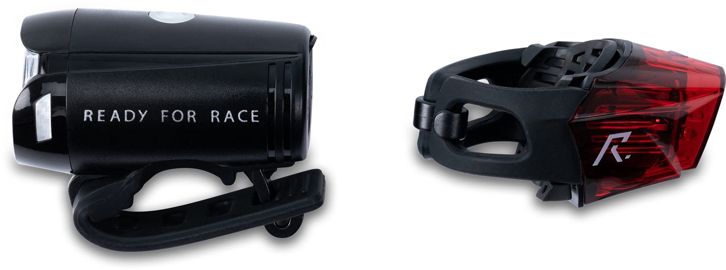 Juego de luces RFR Tour 35 con correa USB, color negro