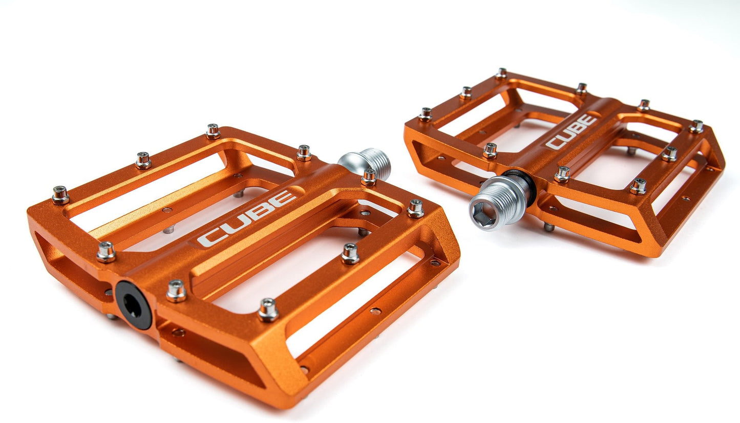 CUBE Pedale All Mountain X Actionteam Orange
