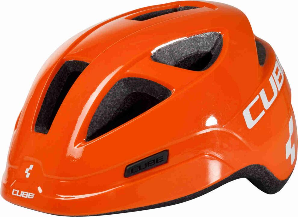 Casco CUBE Pro Junior Naranja