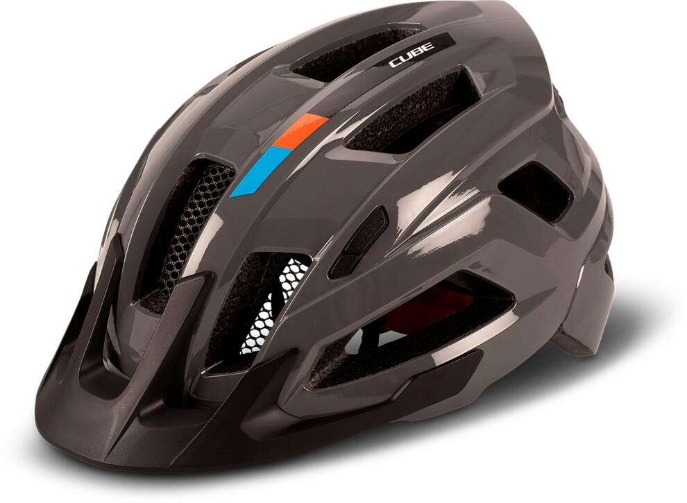 CUBE Helm Steep X At Gry/Ora