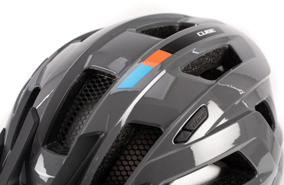 CUBE Helm Steep X At Gry/Ora