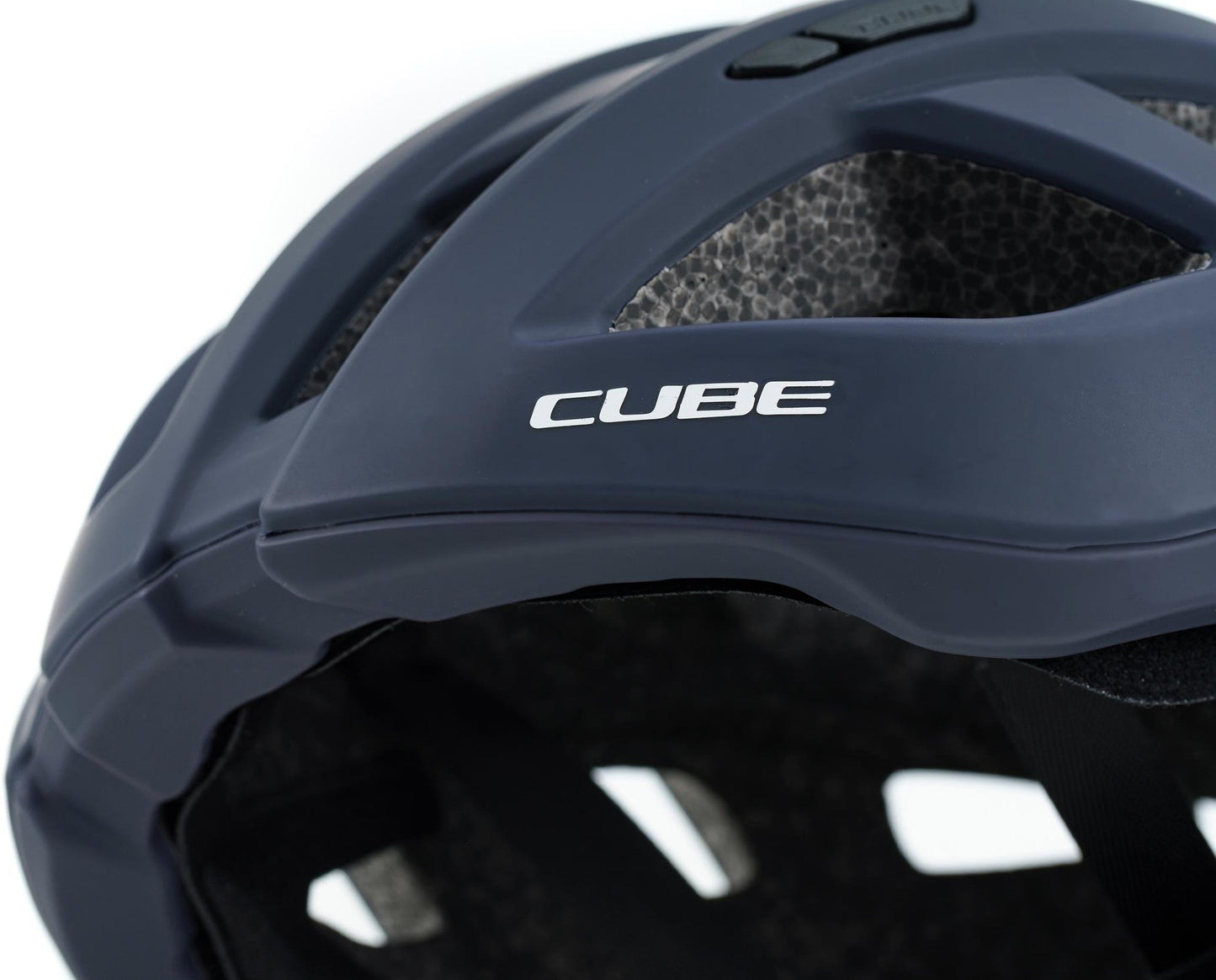 CUBE Helm Road Race Teamline Blau