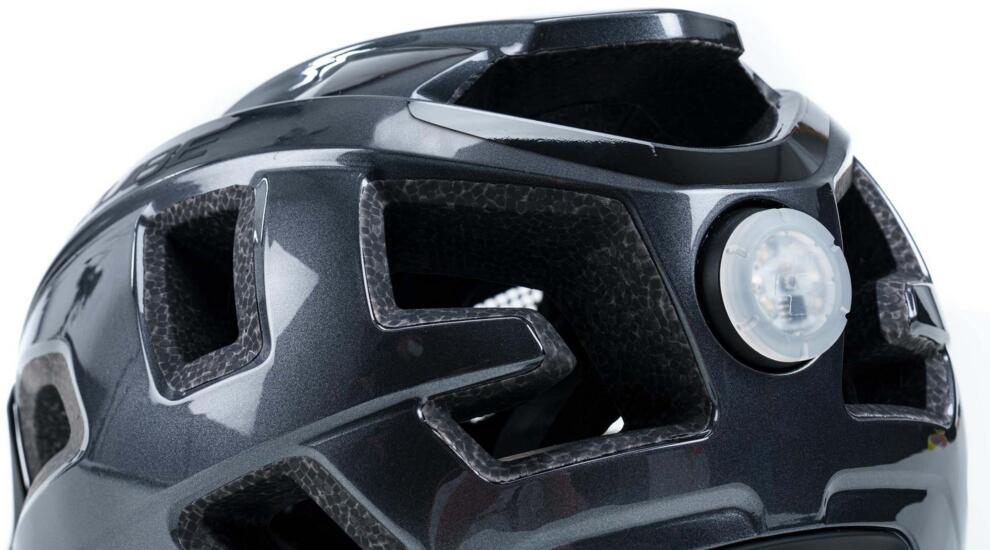 Casco CUBE Quest negro iridio brillante