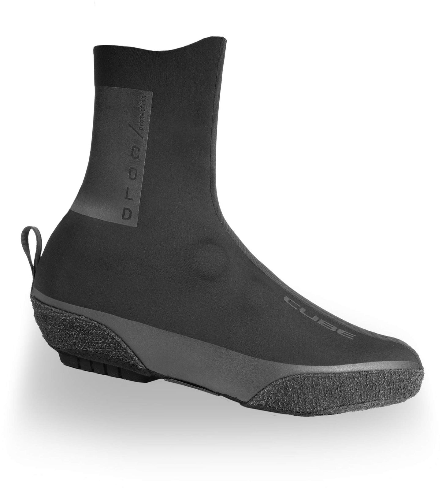 CUBE SHOE COVER NEOPRENE MTB BLACK S (36-38)