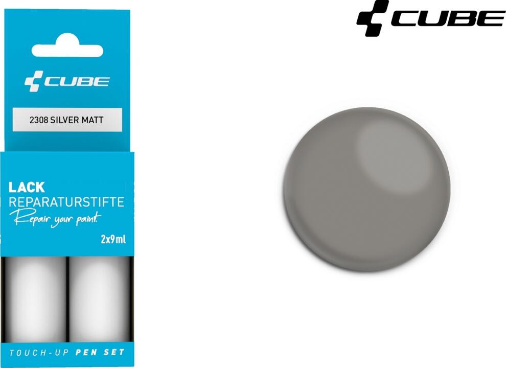CUBE Lackstift-Set Grau Matt 2308
