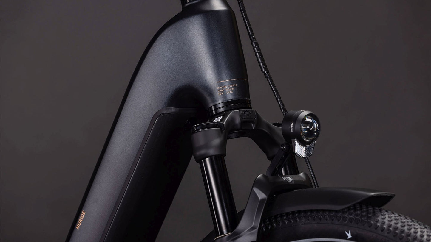 CUBE NURIDE HYBRID SLX 800 BLACK/GOLD 2026