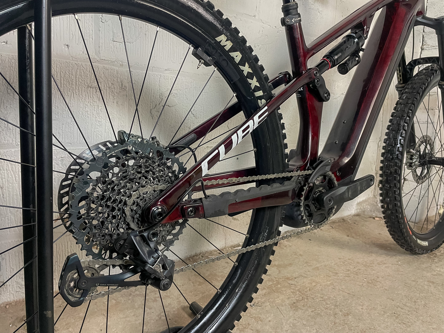 Cube Stereo Hybrid One55 C:68X SLX 750 2025 Electric Mountain Bike