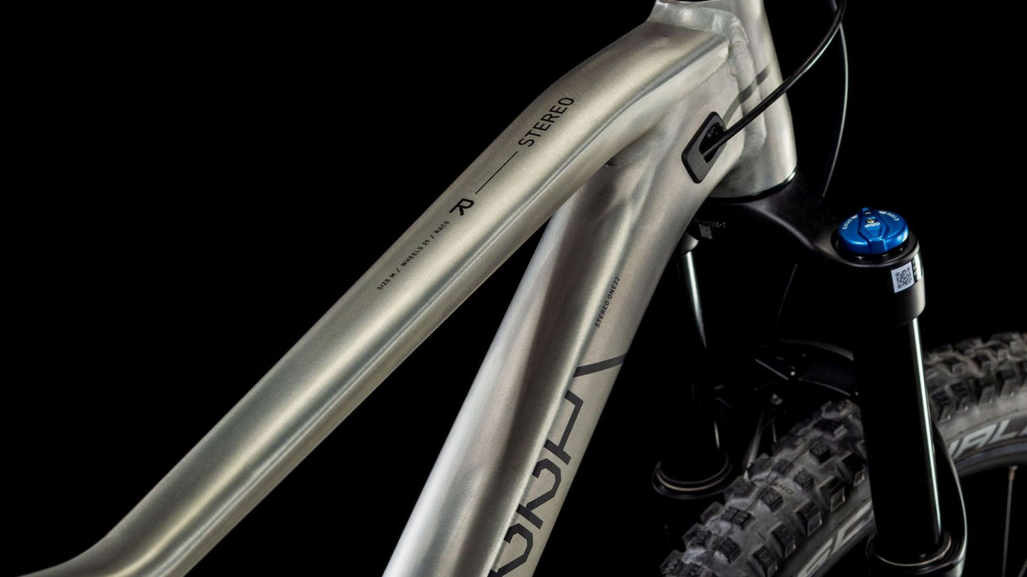 CUBE STEREO ONE22 RACE 2026 RAWMETAL/BLACK