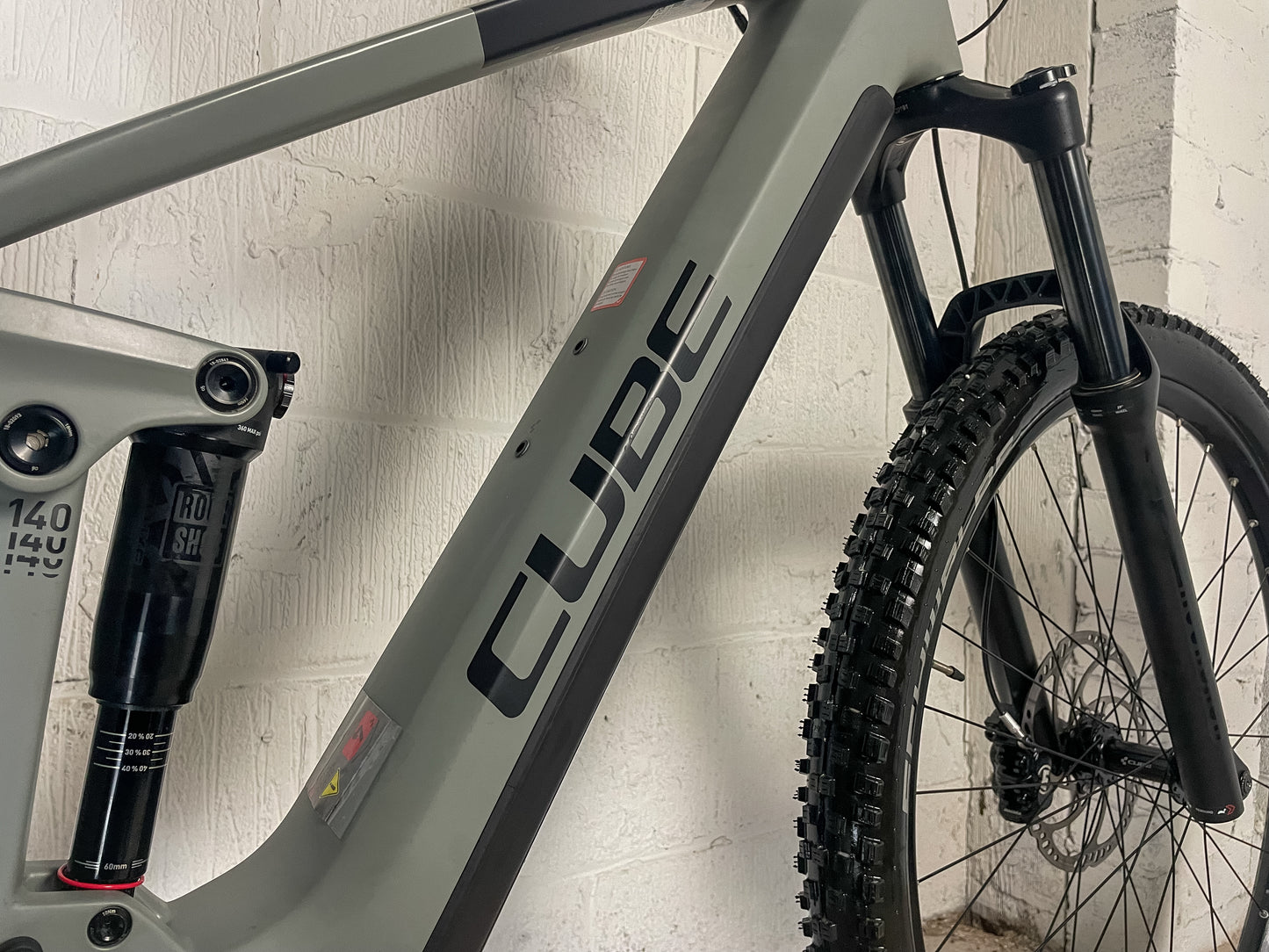 Cube Stereo Hybrid 140 HPC Pro 750 Electric Bike 2024 *Only 400 Miles Rode*