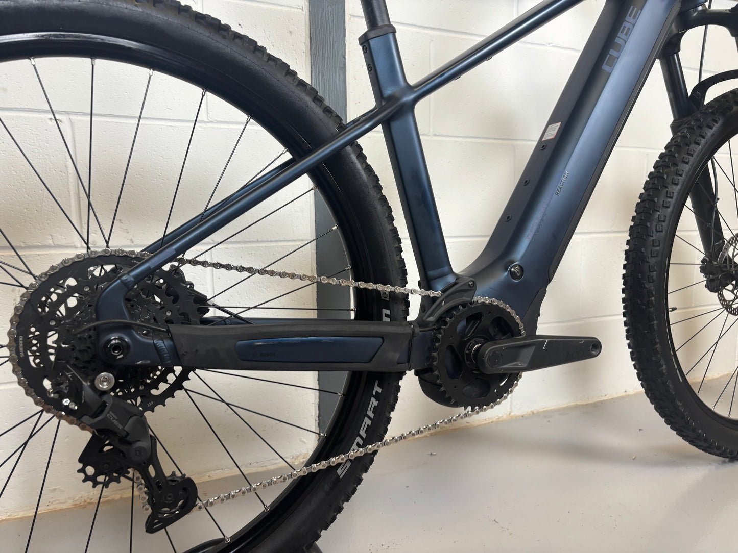 Cube Reaction Hybrid Performance 600 2026 Electric Mountain Bike-Only 500 Miles Rode