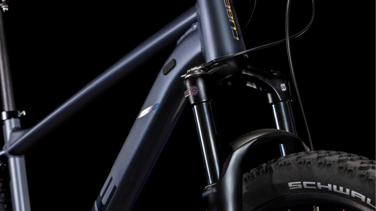 CUBE ATTENTION PRO METALLICGREY/BLACK 2025