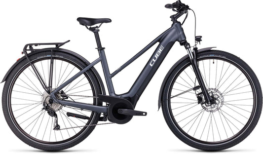 CUBE Touring Hybrid One 500 Grau/Weiß