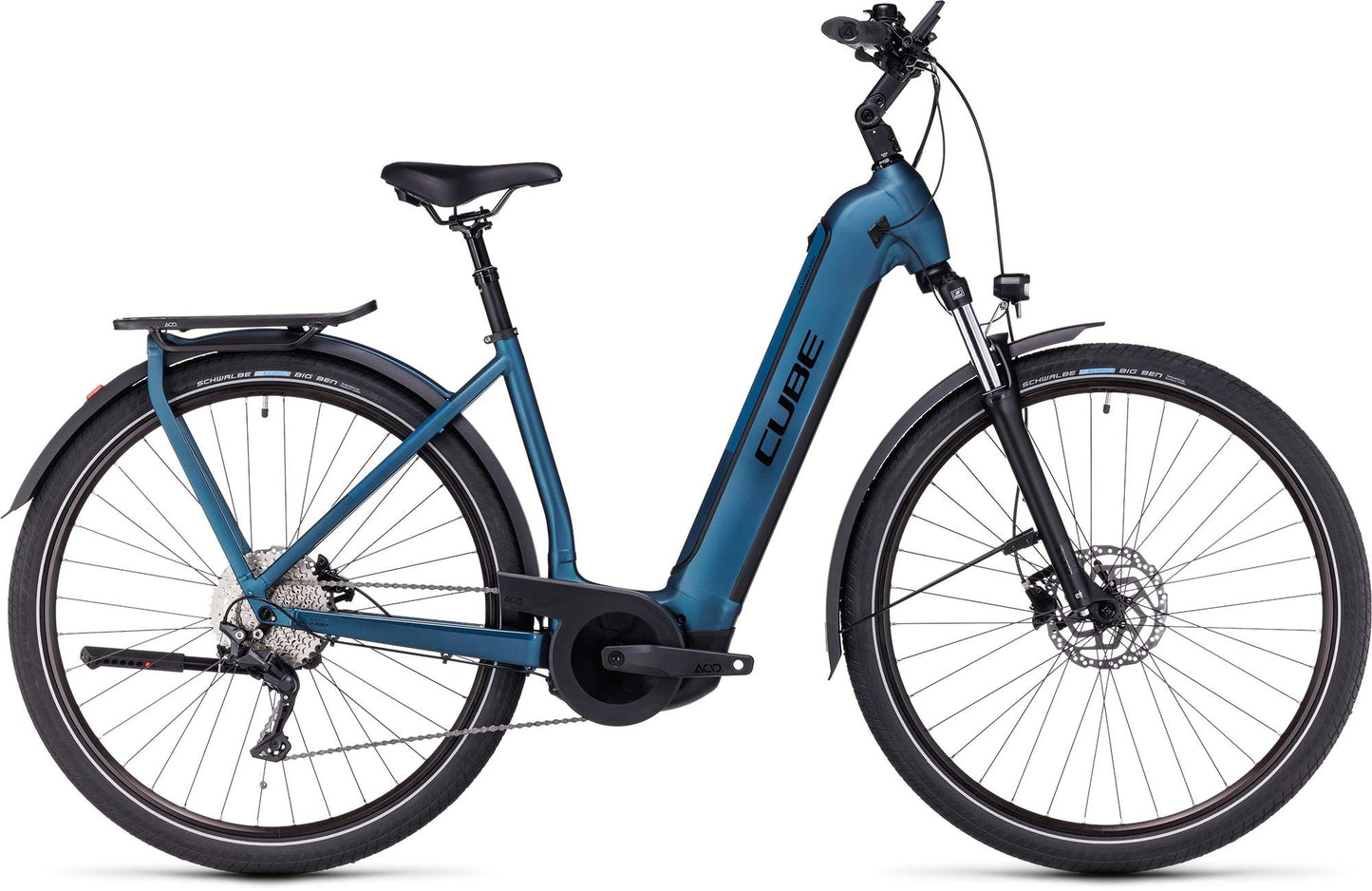 CUBE Kathmandu Hybrid One 750 Azul/Negro